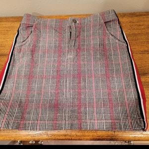 Hollister plaid skirt